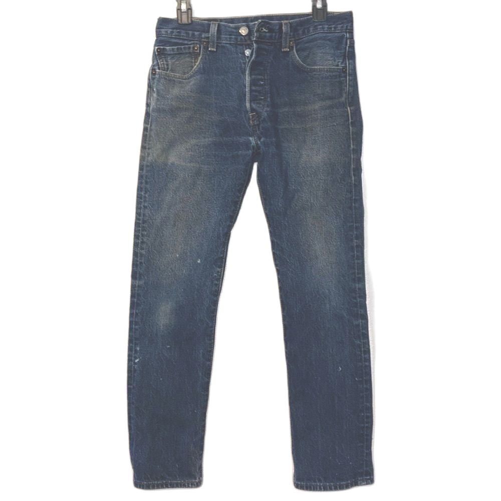Levis 501 button fly classic broken in jeans 31x30
